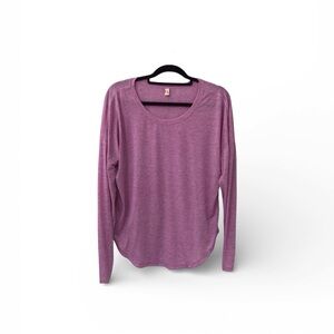 Lucy Lavender Pink Long  Sleeve Tee
